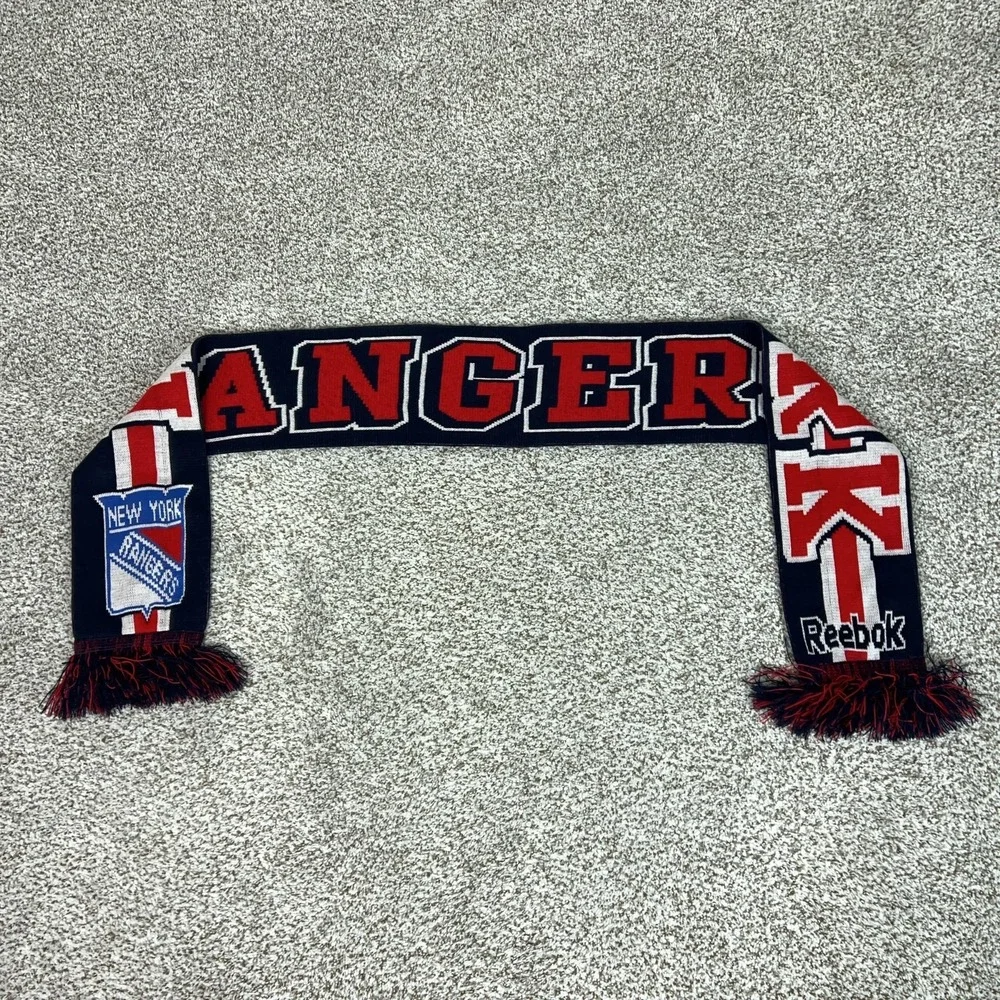 New York‎ Rangers Scarf Mens One Size Blue NHL Hockey Reebok Stadium Series 2014